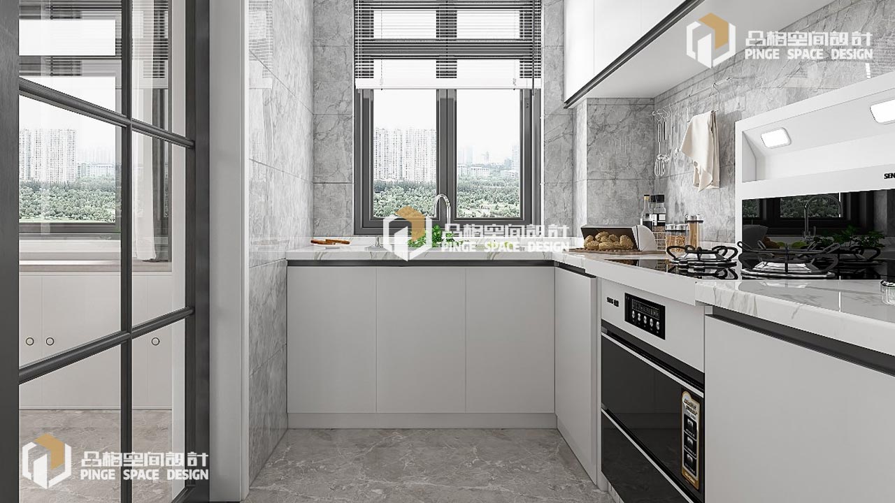 江西現代家裝室內設計（品格1908）廚房.jpg