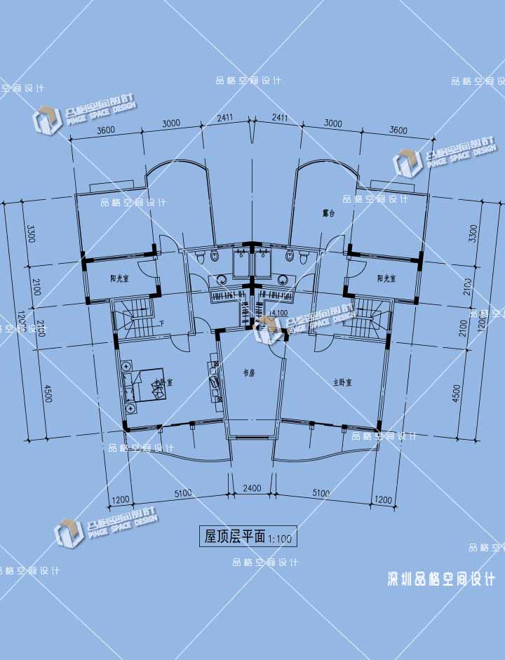 現代聯排別墅屋頂平面.jpg
