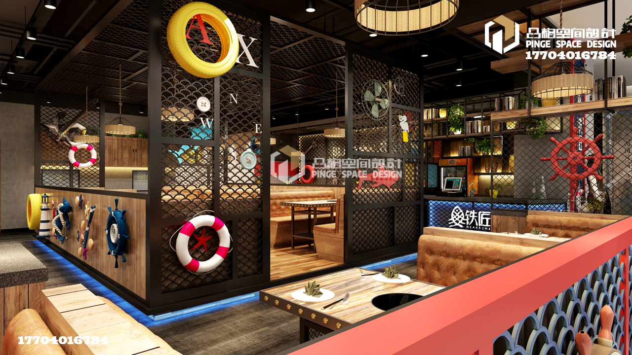 惠州鐵匠烤魚店鋪設計餐飲設計3.jpg