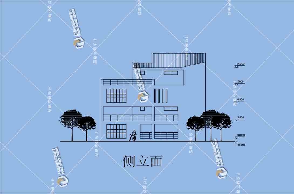 鄉(xiāng)村整體改造現(xiàn)代小墅立面.jpg
