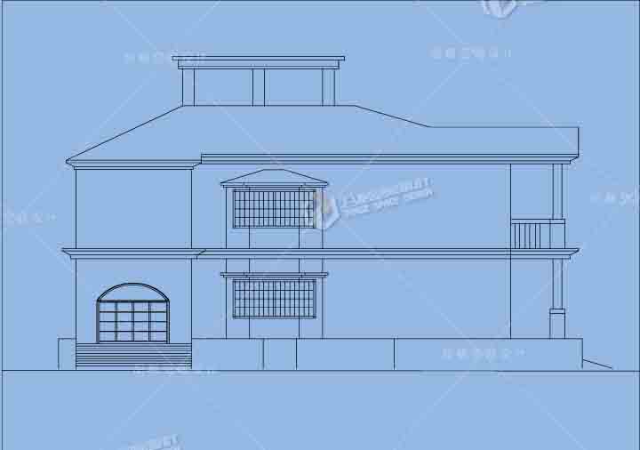 農(nóng)村歐式小墅立面.JPG
