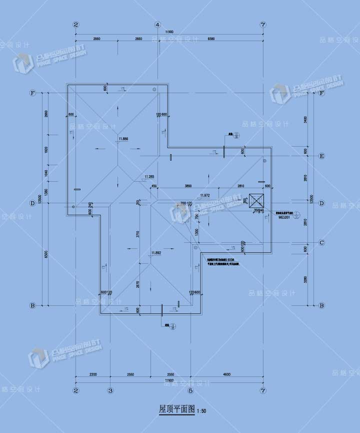 歐式建筑屋頂層平面圖.jpg