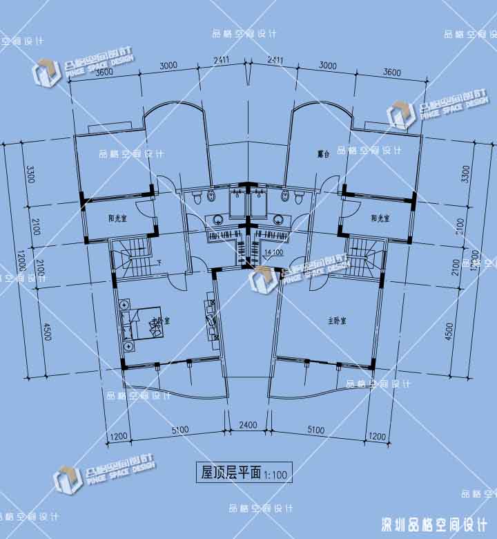 現代聯排別墅屋頂平面.jpg