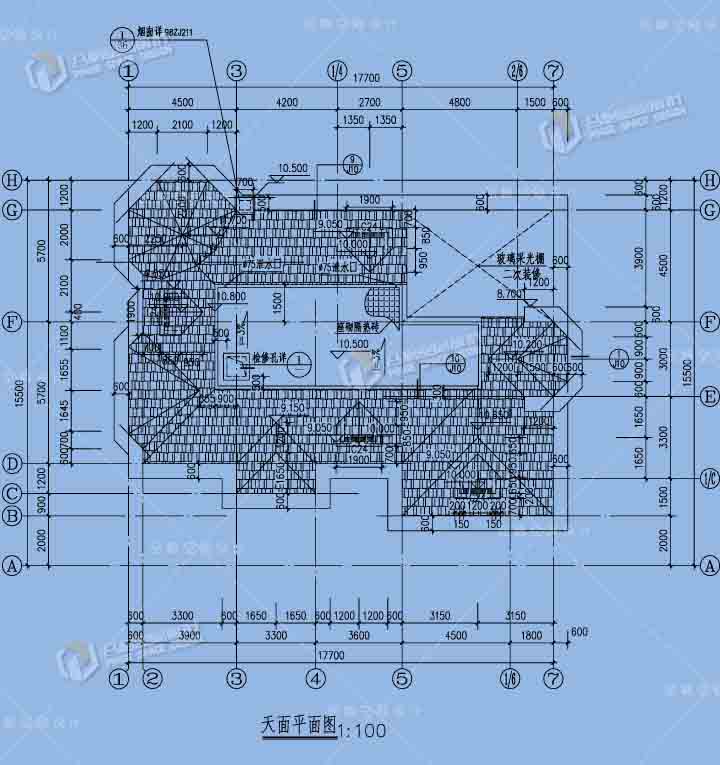 農村歐式別墅屋頂平面圖.jpg