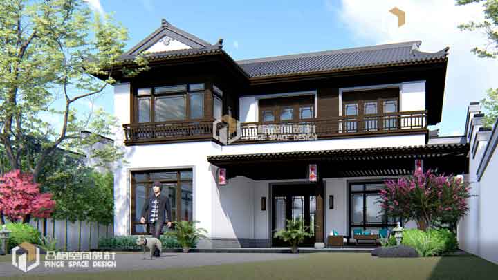 江苏中式别墅设计《常州·竹园》