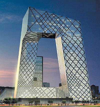 北京著名建筑的分解图