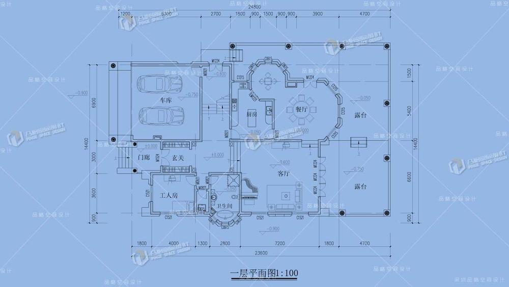 传统欧式一层平面.jpg